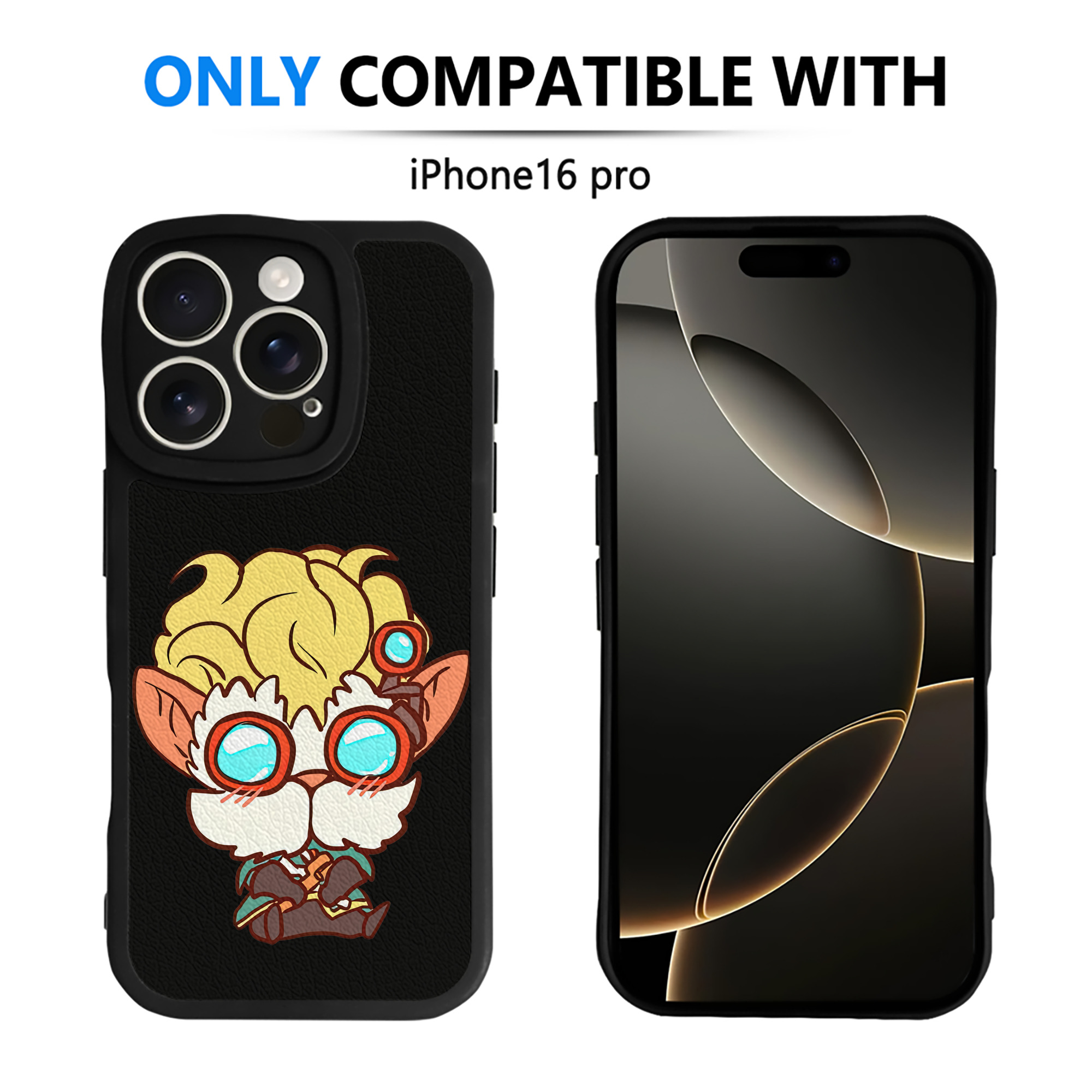 リーグ・オブ・レジェンド League of Legends LOL 【iPhone 16シリーズ対応】シリコンスマホケース（レザー調） 材質：シリコン
